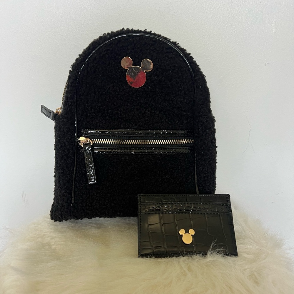Mickey Mouse Backpack and card holder